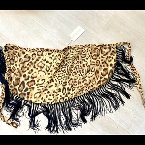 Gorgeous fringe coverup